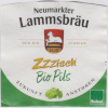&nbsp;&nbsp;&nbsp;&nbsp; Neumarkter Lammsbräu Zzzisch Bio-Pils&nbsp;&nbsp;